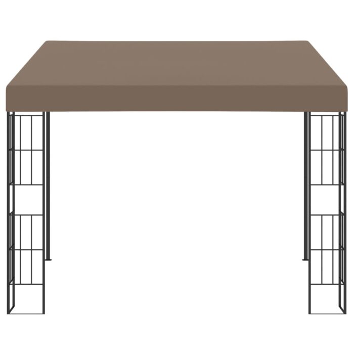 Κιόσκι Επιτοίχιο Taupe 3 x 3 μ. Υφασμάτινο - Image 2