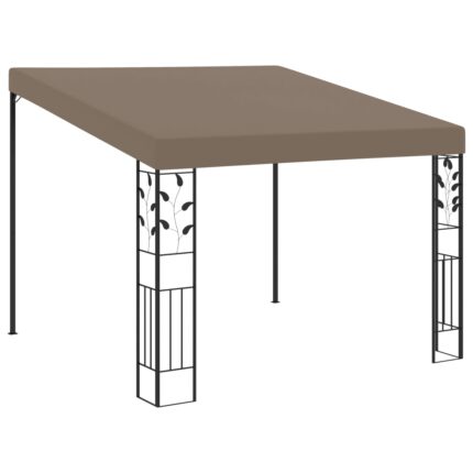 vidaXL Κιόσκι Επιτοίχιο Taupe 3 x 3 x 2