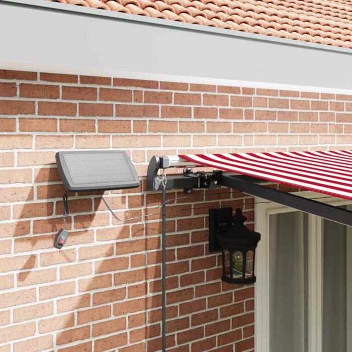 Σκηνίτσα Αναδιπλούμενη Κόκκινο και λευκό 500 x 300 εκ ύφασμα - Image 4