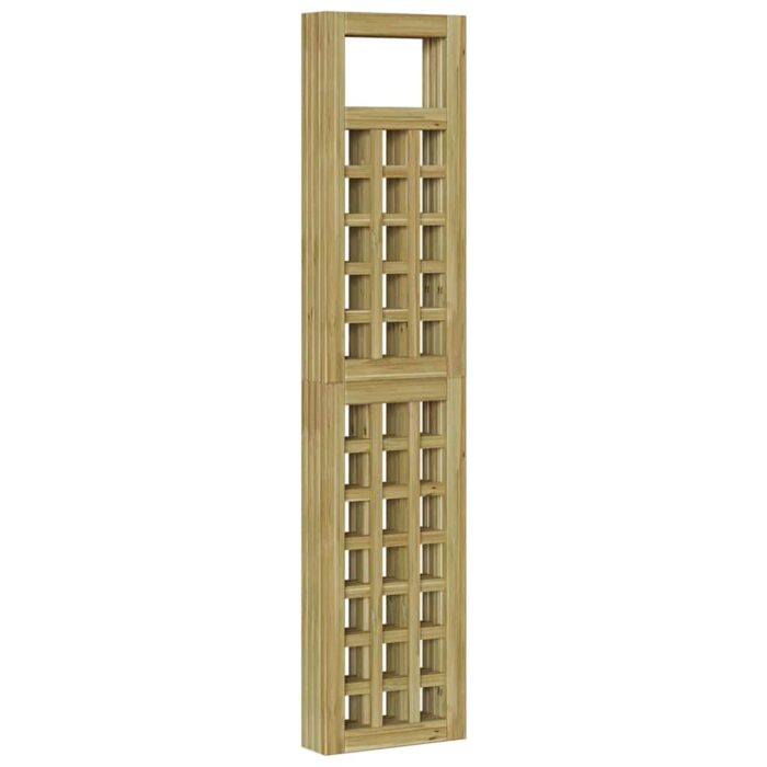 Οθόνη Ιδιωτικότητας Μέλι Καφέ 160 x 180 cm Στερεό ξύλο πεύκου - Image 4