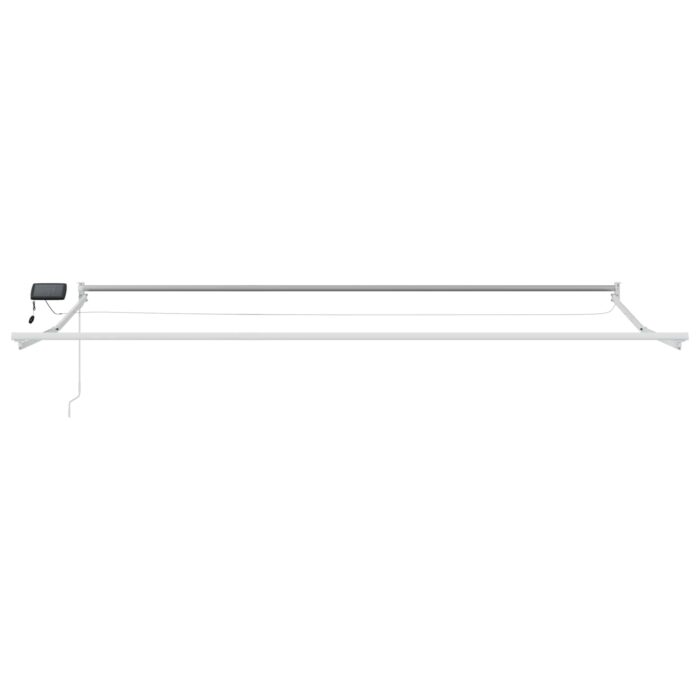 Χειροκίνητη αναδιπλούμενη τέντα με LED 4 x 3 μ - Image 5