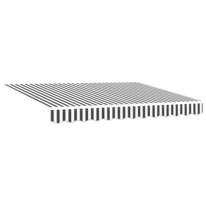 Ηλεκτρικό Αναδιπλούμενο Σκίαστρο Γκρι και Λευκό 3 x 2,5 μ - Image 3