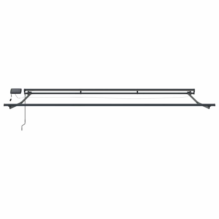 Χειροκίνητο πλαίσιο τέντας με LED Μπεζ 5 x 3 m - Image 5