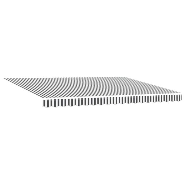 Ηλεκτρικό Αναδιπλούμενο Σκίαστρο Γκρι και Λευκό 4 x 3,5 μ - Image 3