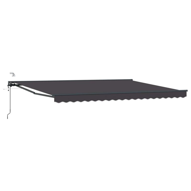 vidaXL Ηλεκτρικό Αναδιπλούμενο Σκίαστρο Ανθρακί 4