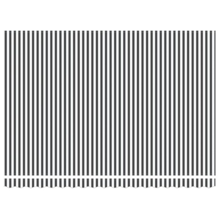 Ηλεκτρικό Αναδιπλούμενο Σκίαστρο Γκρι και Λευκό 4,5 x 3,5 μ - Image 6