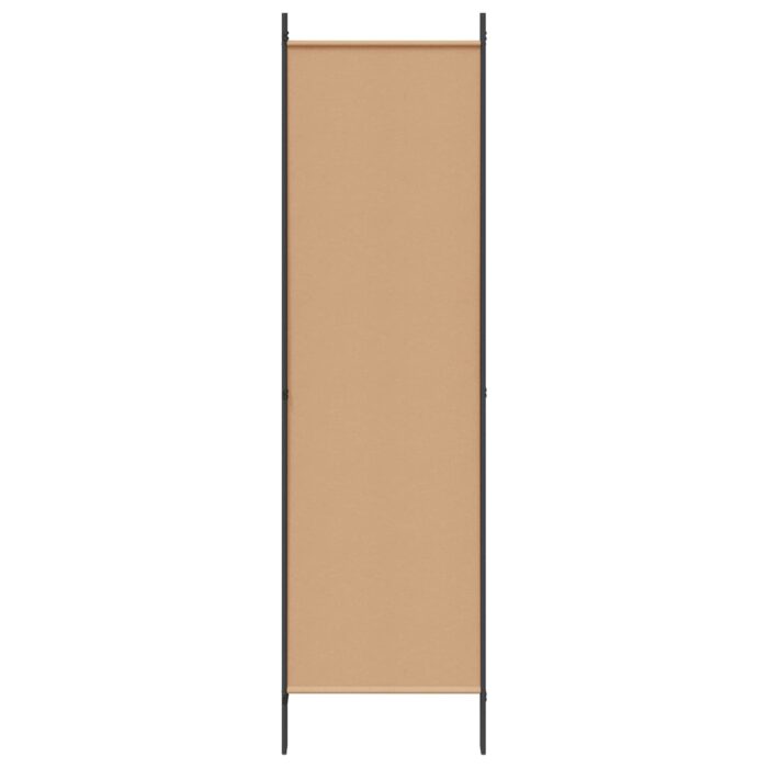 4-Πίνακας Διαχωριστικός Μπεζ 200 x 180 cm Ύφασμα - Image 4