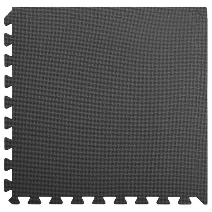 Χαλάκι για Πισίνα 6 pcs Μαύρο 2,16 τ.μ. Φελιζόλ EVA - Image 4
