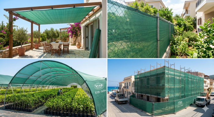 Δίχτυ Σκίασης Πράσινο Ε-30 Σκίαση 20%-25% 6ΜΧ100Μ - Image 7