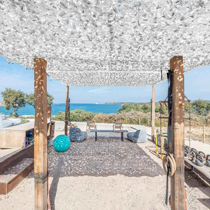 Δίχτυ Παραλλαγής Grasher 3x3m Λευκό - Image 6