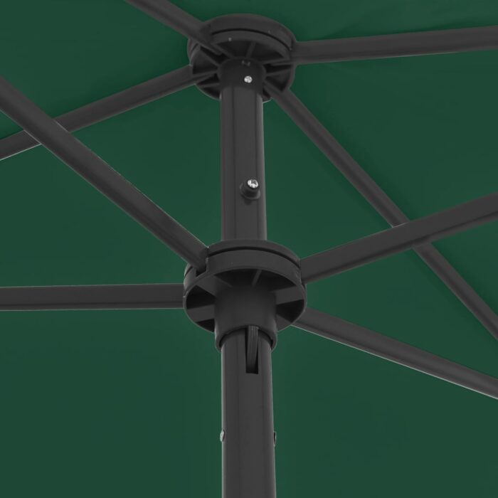 Ομπρέλα Θαλάσσης Πράσινη 180 x 120 εκ. - Image 7