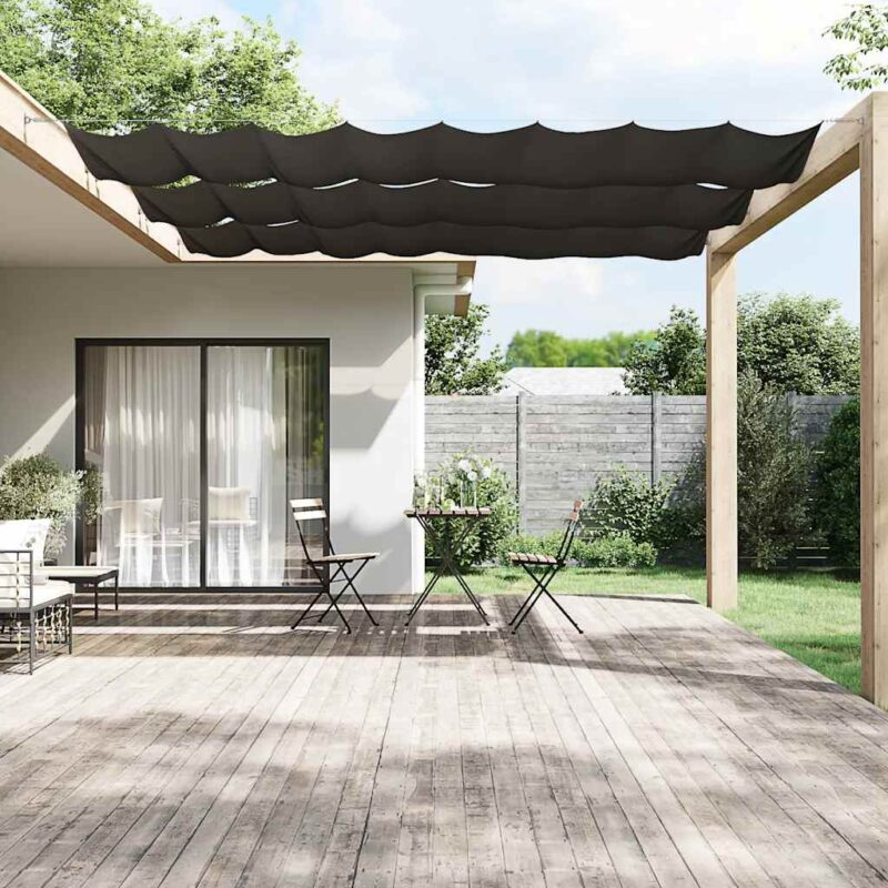 vidaXL Τέντα Κάθετη Ανθρακί 180 x 1000 εκ. από Ύφασμα Oxford