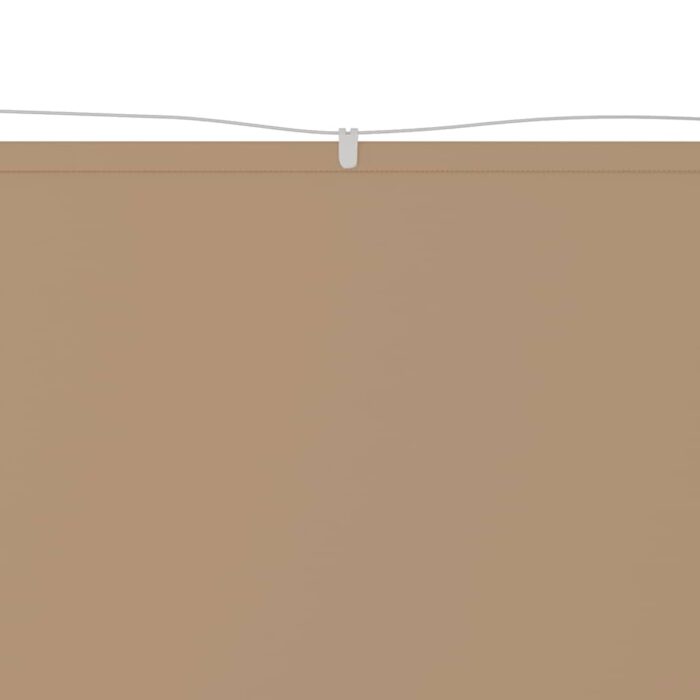Τέντα Κάθετη Taupe 140 x 800 εκ. από Ύφασμα Oxford - Image 3