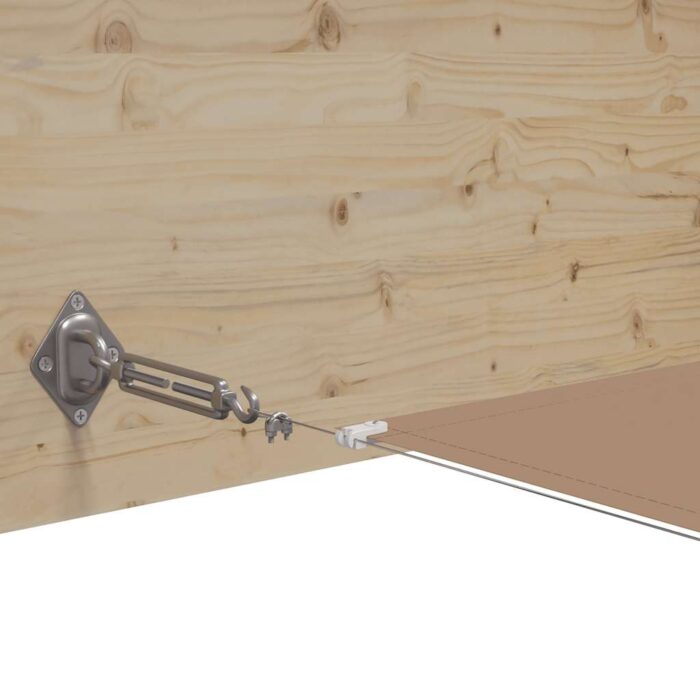 Τέντα Κάθετη Taupe 140 x 800 εκ. από Ύφασμα Oxford - Image 4
