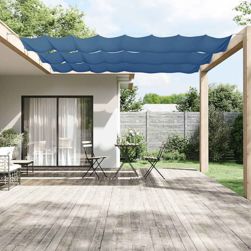 vidaXL Τέντα Κάθετη Μπλε 100 x 1200 εκ. από Ύφασμα Oxford