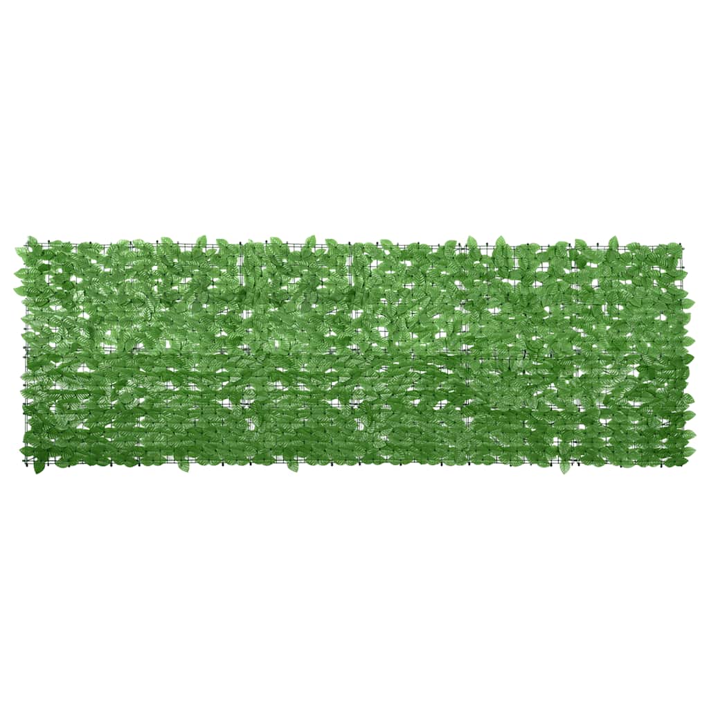 vidaXL Διαχωριστικό Βεράντας με Πράσινα Φύλλα 300 x 100 εκ. vidaXL Διαχωριστικό Βεράντας με Πράσινα Φύλλα 300 x 100 εκ.