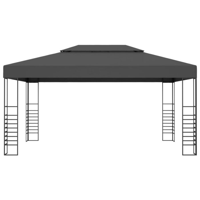 Κιόσκι με Φωτάκια LED Ανθρακί 3 x 4 μ. - Image 4