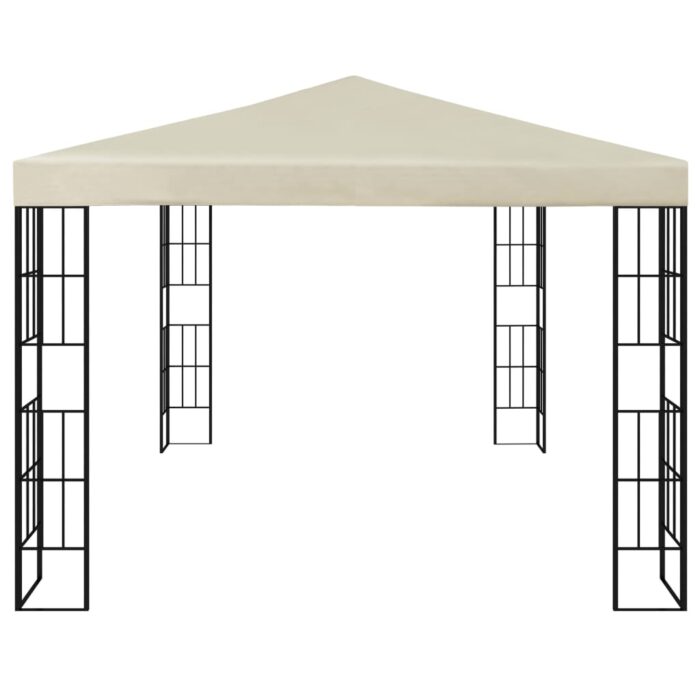 Κιόσκι με Φωτάκια LED Κρεμ 3 x 4 μ. - Image 4
