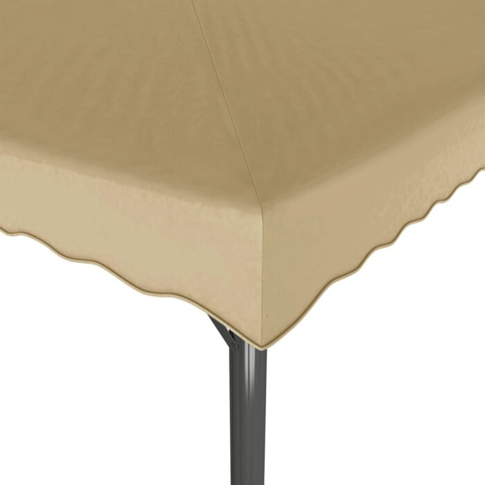 Κιόσκι Taupe 3 x 3 μ. από Αλουμίνιο και Ατσάλι - Image 3