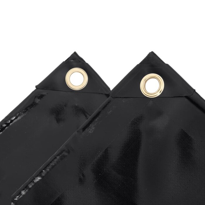 Μουσαμάς Μαύρος 650 γρ./μ.² 4 x 5 μ. - Image 3