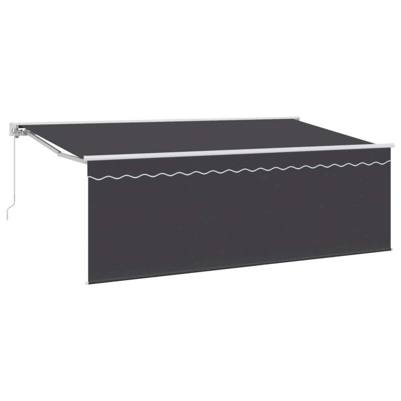 vidaXL Σκηνίτσα Αναδιπλούμενη Ανθρακί 400 x 200 cm