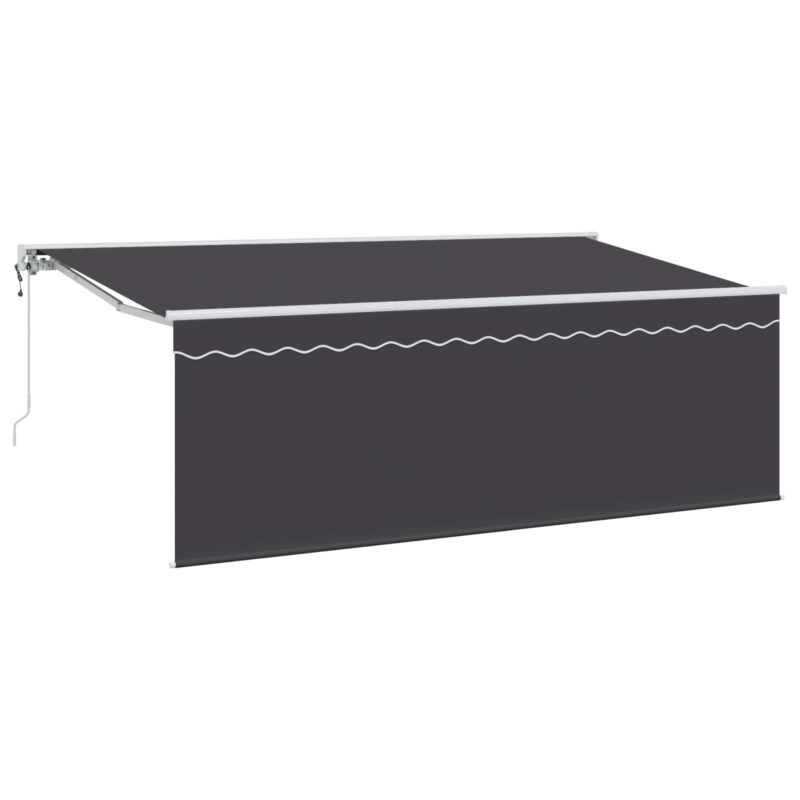 vidaXL Σκηνίτσα Αναδιπλούμενη Ανθρακί 400 x 200 cm