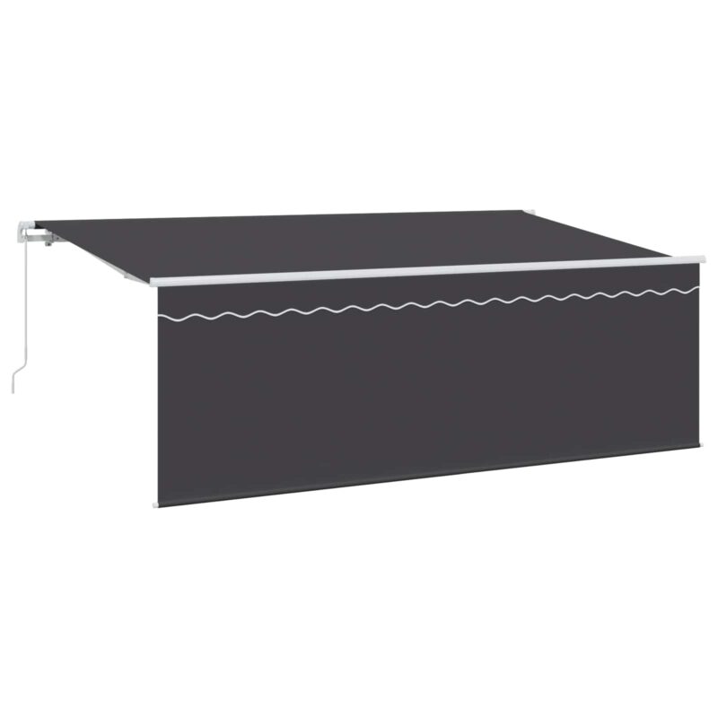 vidaXL Σκηνίτσα Αναδιπλούμενη Ανθρακί 400 x 200 cm