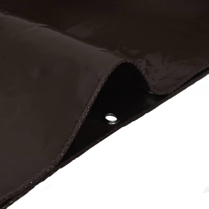 Τέντα 650g / m² Καφέ 1 x 2,5 m Καμβάς με επικάλυψη PVC - Image 6