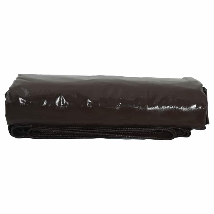 Τέντα 650g / m² Καφέ 1 x 2,5 m Καμβάς με επικάλυψη PVC - Image 3