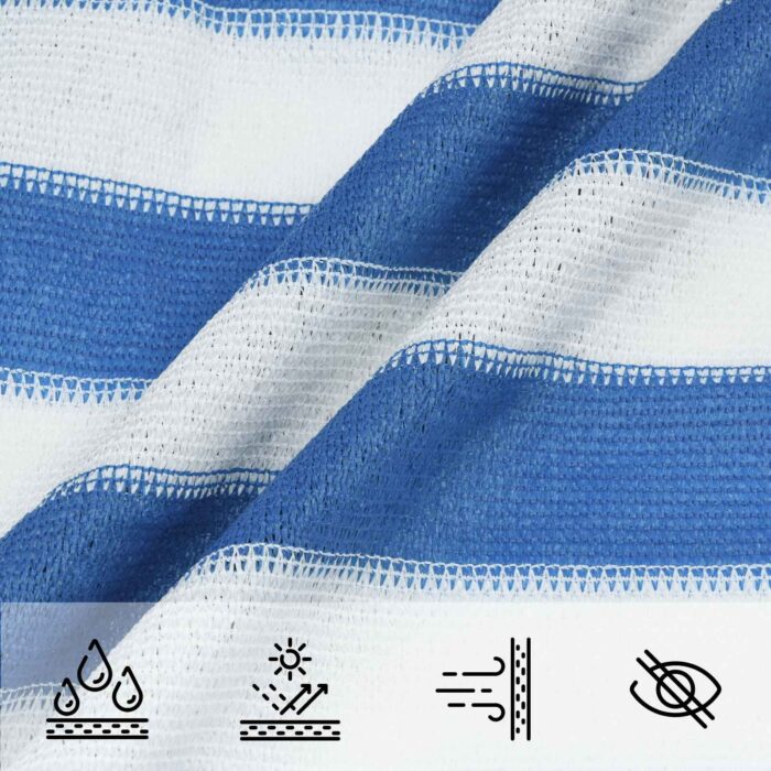 Ικανότητα Σκίασης Μπλε και άσπρο 2 x 2 m HDPE - Image 4