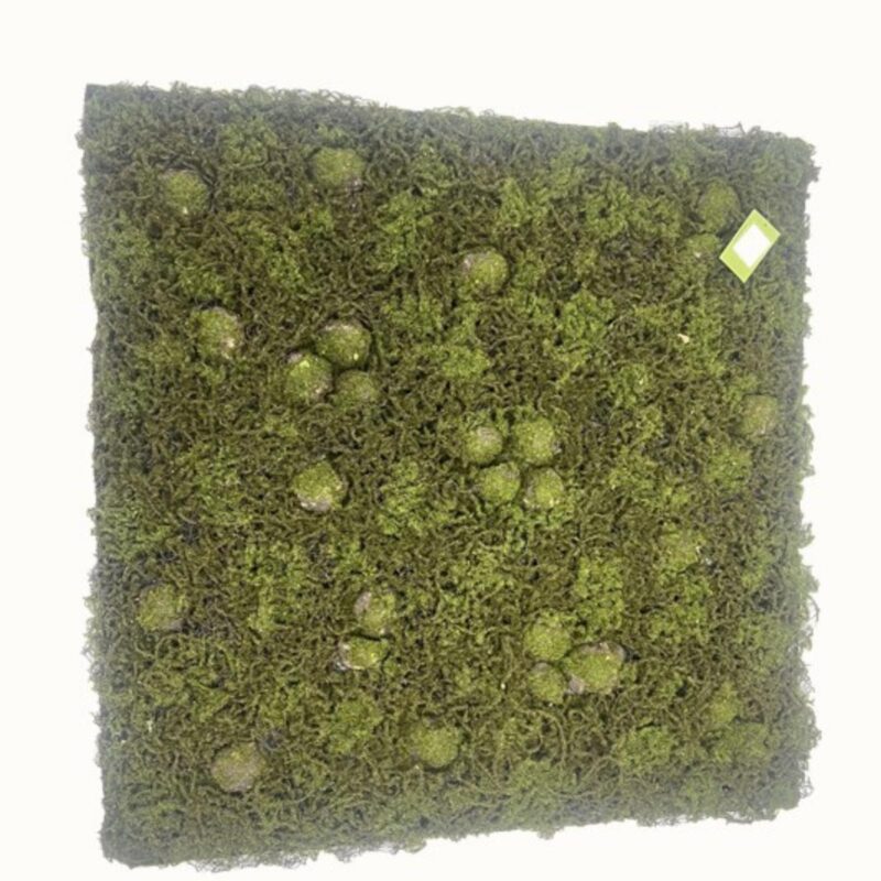 Supergreens Τεχνητή Φυλλωσιά Moss "Bryo-Forest" Πράσινη 100x100 εκ.