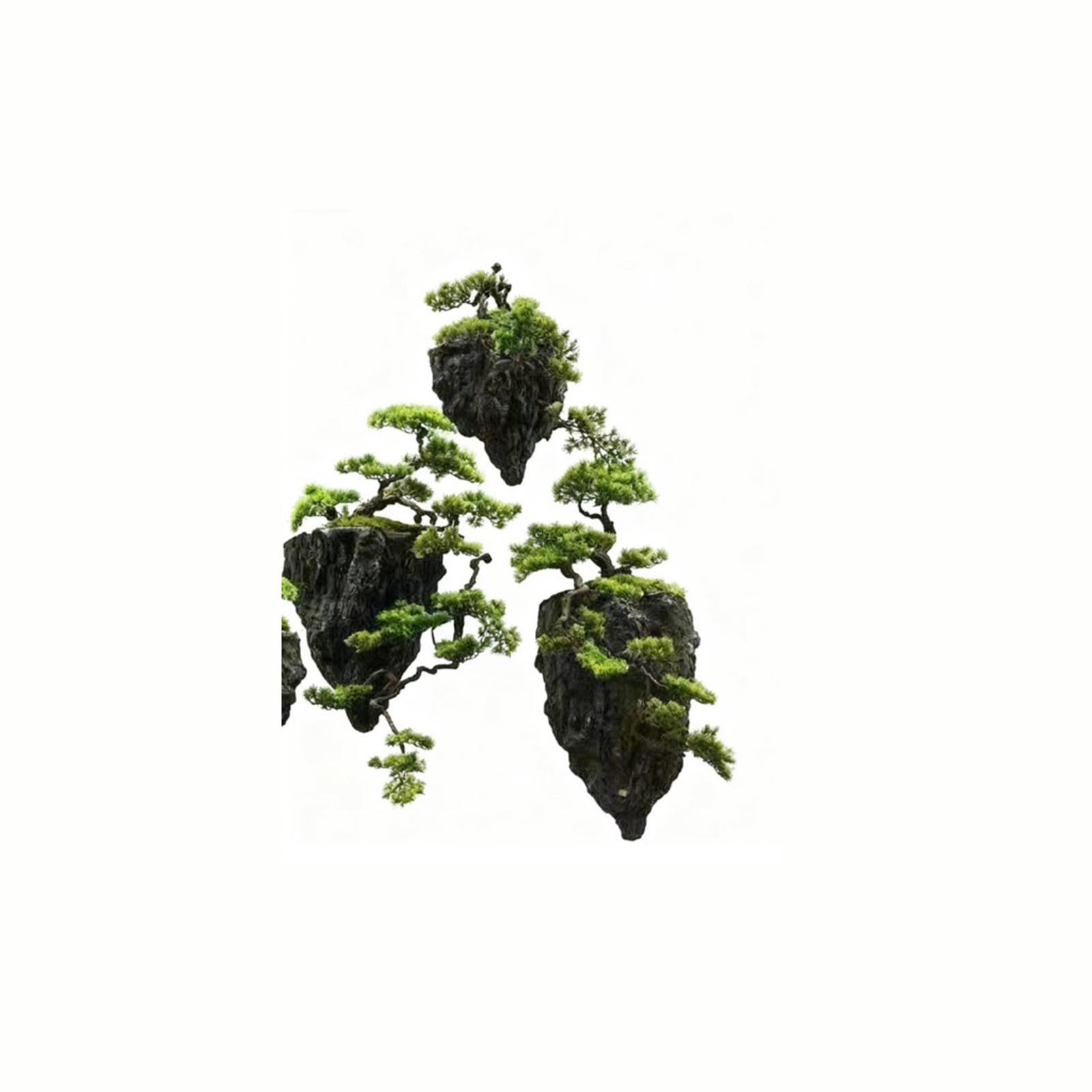 Supergreens Τεχνητό Κρεμαστό Μπονσάι Πεύκο σε Πέτρα "Sky Root" Πράσινο 70 εκ. Supergreens Τεχνητό Κρεμαστό Μπονσάι Πεύκο σε Πέτρα "Sky Root" Πράσινο 70 εκ.