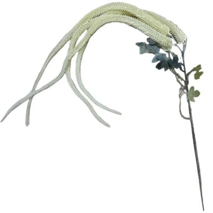 Supergreens Τεχνητό Κλαδί Αμάρανθος "Snow Drop" Λευκό 130 εκ.