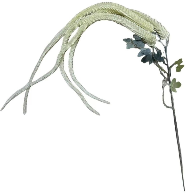 Supergreens Τεχνητό Κλαδί Αμάρανθος "Snow Drop" Λευκό 130 εκ.