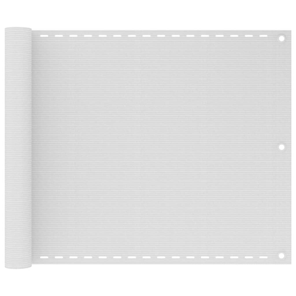 vidaXL Διαχωριστικό Βεράντας Λευκό 75 x 300 εκ. από HDPE vidaXL Διαχωριστικό Βεράντας Λευκό 75 x 300 εκ. από HDPE