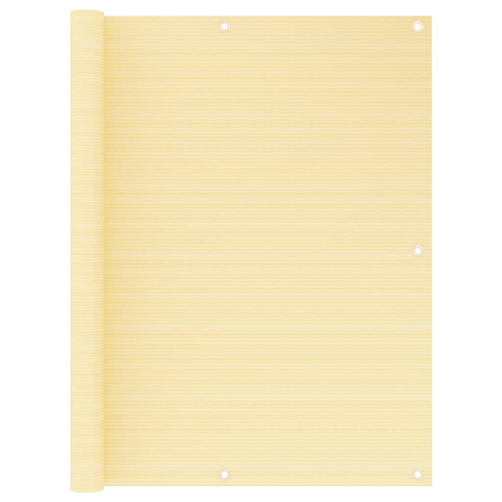 vidaXL Διαχωριστικό Βεράντας Μπεζ 120 x 300 εκ. από HDPE vidaXL Διαχωριστικό Βεράντας Μπεζ 120 x 300 εκ. από HDPE