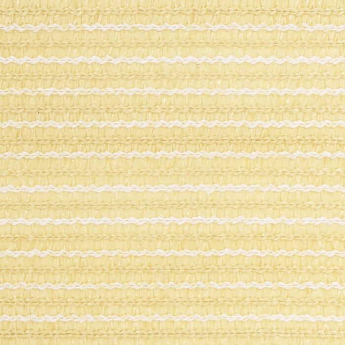 Διαχωριστικό Βεράντας Μπεζ 120 x 500 εκ. από HDPE - Image 2