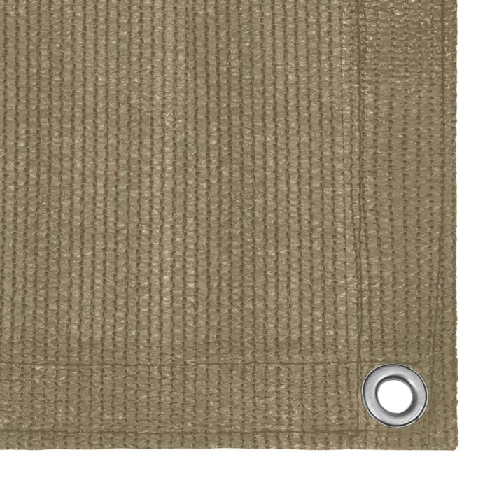 Διαχωριστικό Βεράντας Taupe 75 x 300 εκ. από HDPE - Image 3