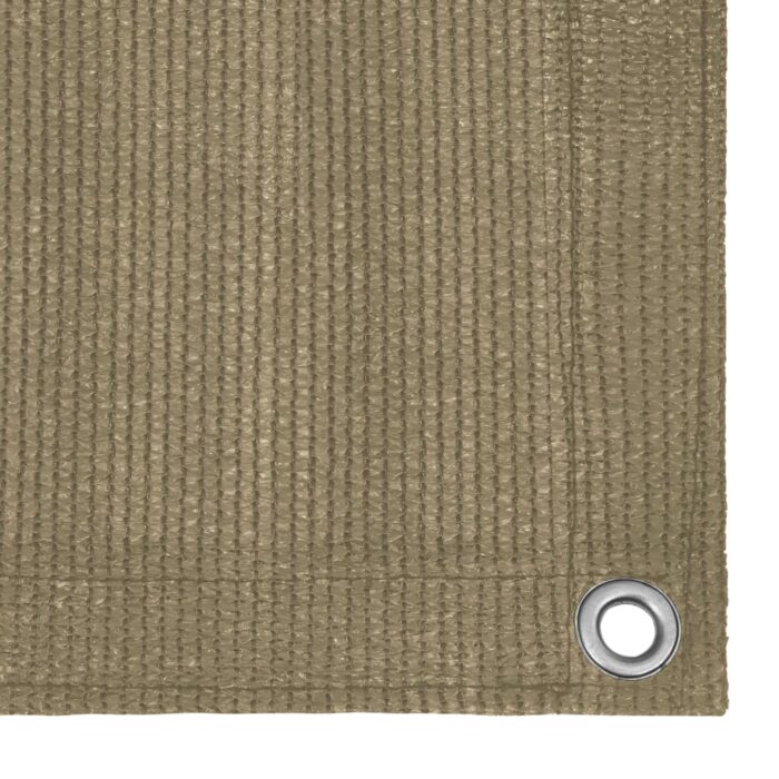 Διαχωριστικό Βεράντας Taupe 90 x 300 εκ. από HDPE - Image 3