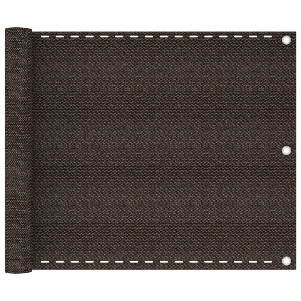 vidaXL Διαχωριστικό Βεράντας Καφέ 75 x 300 εκ. από HDPE vidaXL Διαχωριστικό Βεράντας Καφέ 75 x 300 εκ. από HDPE