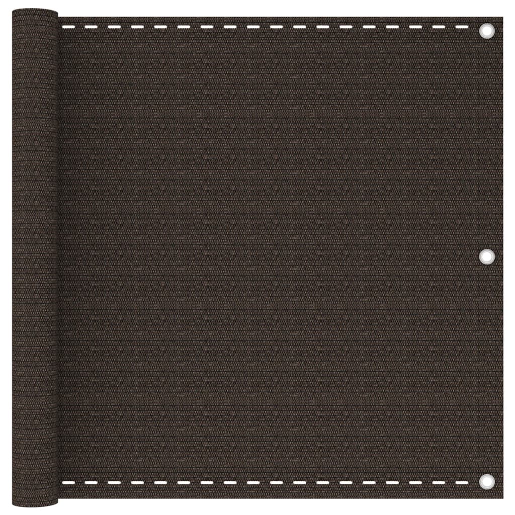 vidaXL Διαχωριστικό Βεράντας Καφέ 90 x 600 εκ. από HDPE vidaXL Διαχωριστικό Βεράντας Καφέ 90 x 600 εκ. από HDPE