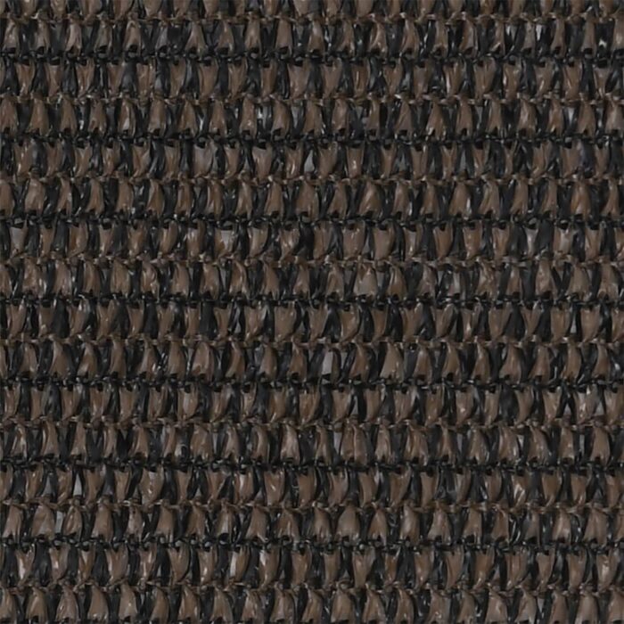 Διαχωριστικό Βεράντας Καφέ 120 x 600 εκ. από HDPE - Image 2