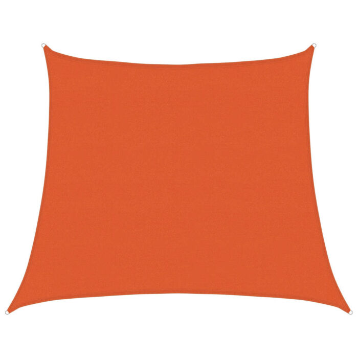 Πανί Σκίασης 160 g/m² Τραπέζιο Πορτοκαλί 4/5x4 μ. HDPE - Image 2