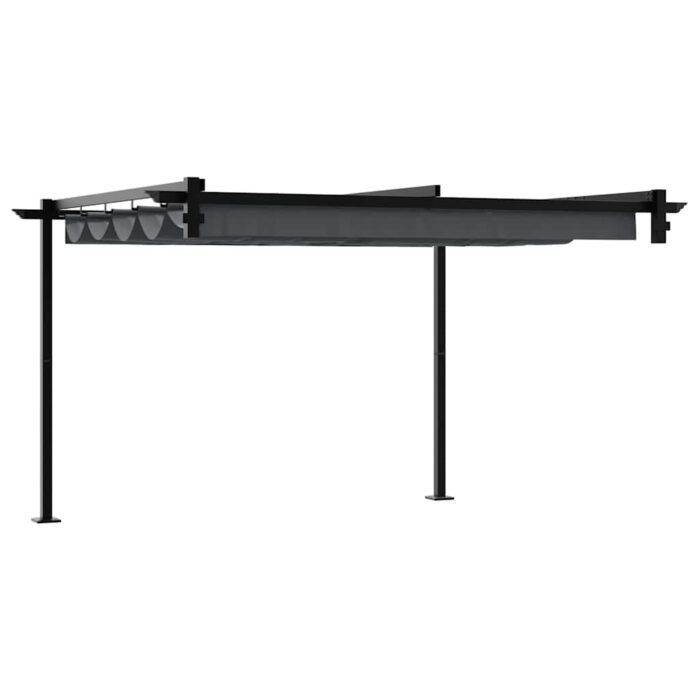 Κιόσκι 300 x 300 x 200 cm Ανθρακί Πολυεστέρας - Image 6