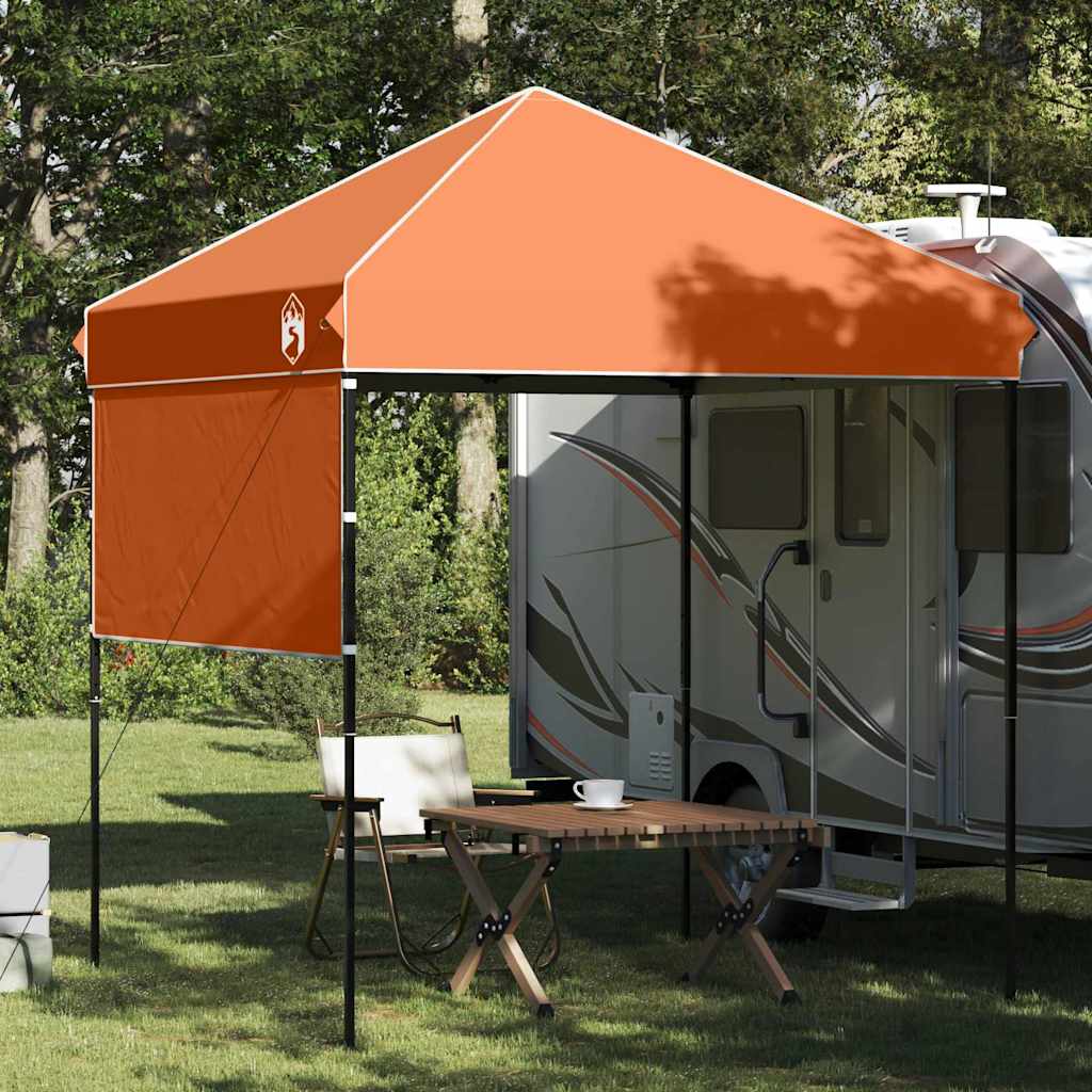 vidaXL Σκηνή Σκίασης Πορτοκαλί 194 x 194 x 251 εκ. ύφασμα vidaXL Σκηνή Σκίασης Πορτοκαλί 194 x 194 x 251 εκ. ύφασμα