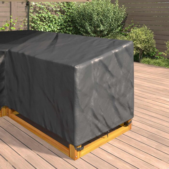 Κάλυμμα επίπλων Μαύρο 260 x 210 x 80 cm Ύφασμα Oxford 210D - Image 4