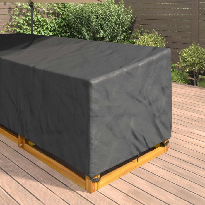Κάλυμμα επίπλων Μαύρο 355 x 275 x 80 εκ. Ύφασμα Oxford 420D - Image 4