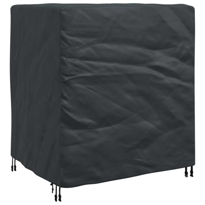 Κάλυμμα επίπλων Μονόχρωμο Μαύρο 116 x 100 x 120 εκ. 210D - Image 2