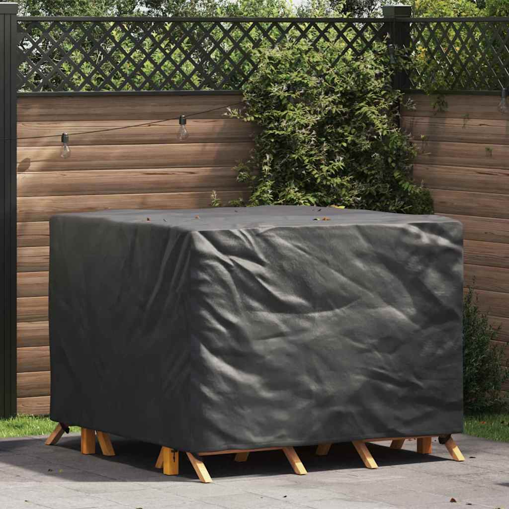 vidaXL Κάλυμμα επίπλων Μαύρο 125 x 125 x 74 cm Ύφασμα 420D Oxford vidaXL Κάλυμμα επίπλων Μαύρο 125 x 125 x 74 cm Ύφασμα 420D Oxford