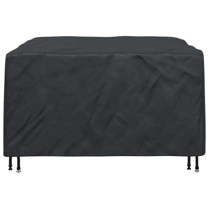 Κάλυμμα επίπλων Μονόχρωμο Μαύρο 150 x 150 x 75 cm 420D - Image 7